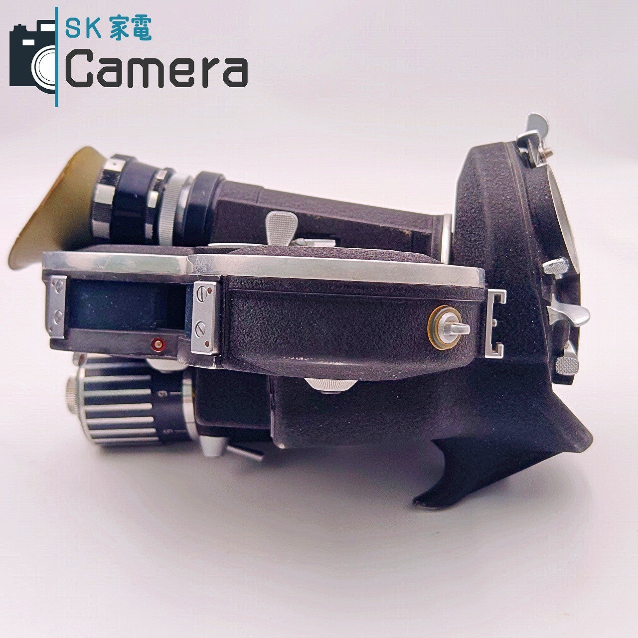 【中古】 Arriflex 16ST 16ｍｍ シネマカメラ アリフレックス フィルムマガジン フード 他 付属多数 16 ST 動作未確認 ジャンク