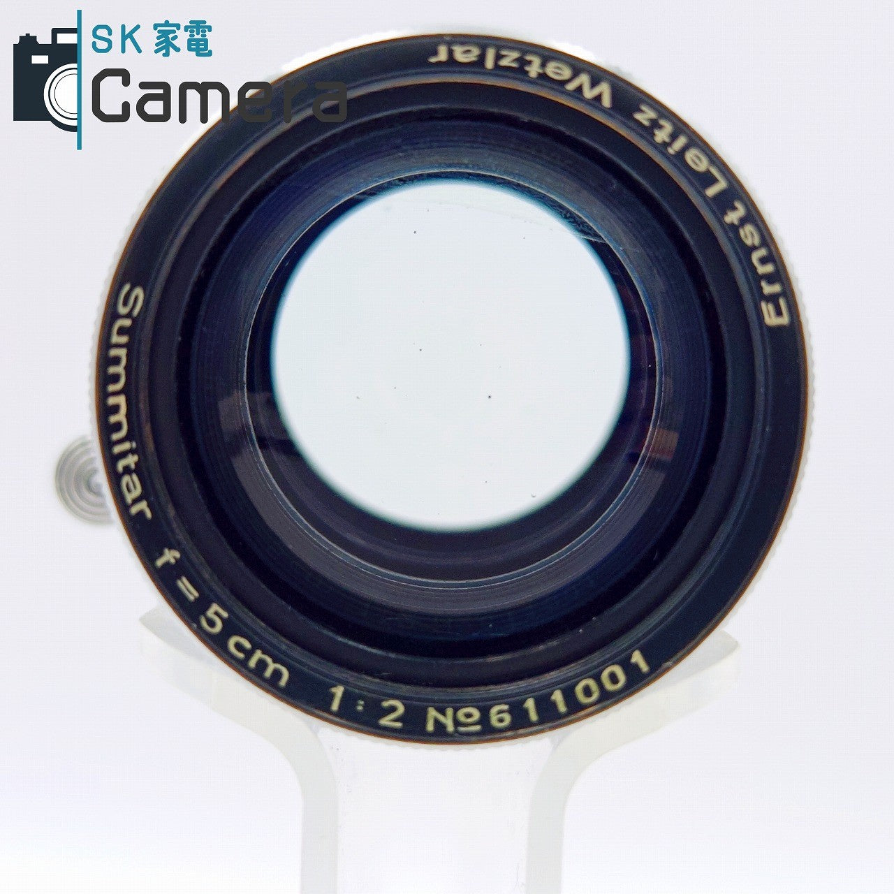【中古】 Leitz Summitar 5cm F2 L39 2026年3月清掃済 ライカ ズミタール 希少シリアル No.611001 中古】 Leitz Summitar 5cm F2 L39 2026年3月清掃済 ライカ ズミタール