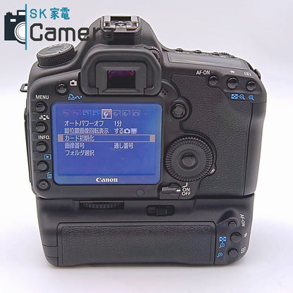 【中古】 Canon EOS 5D Mark II BATTERY GRIP BG-E6 キャノン ショット数約5800回 CF64GB付