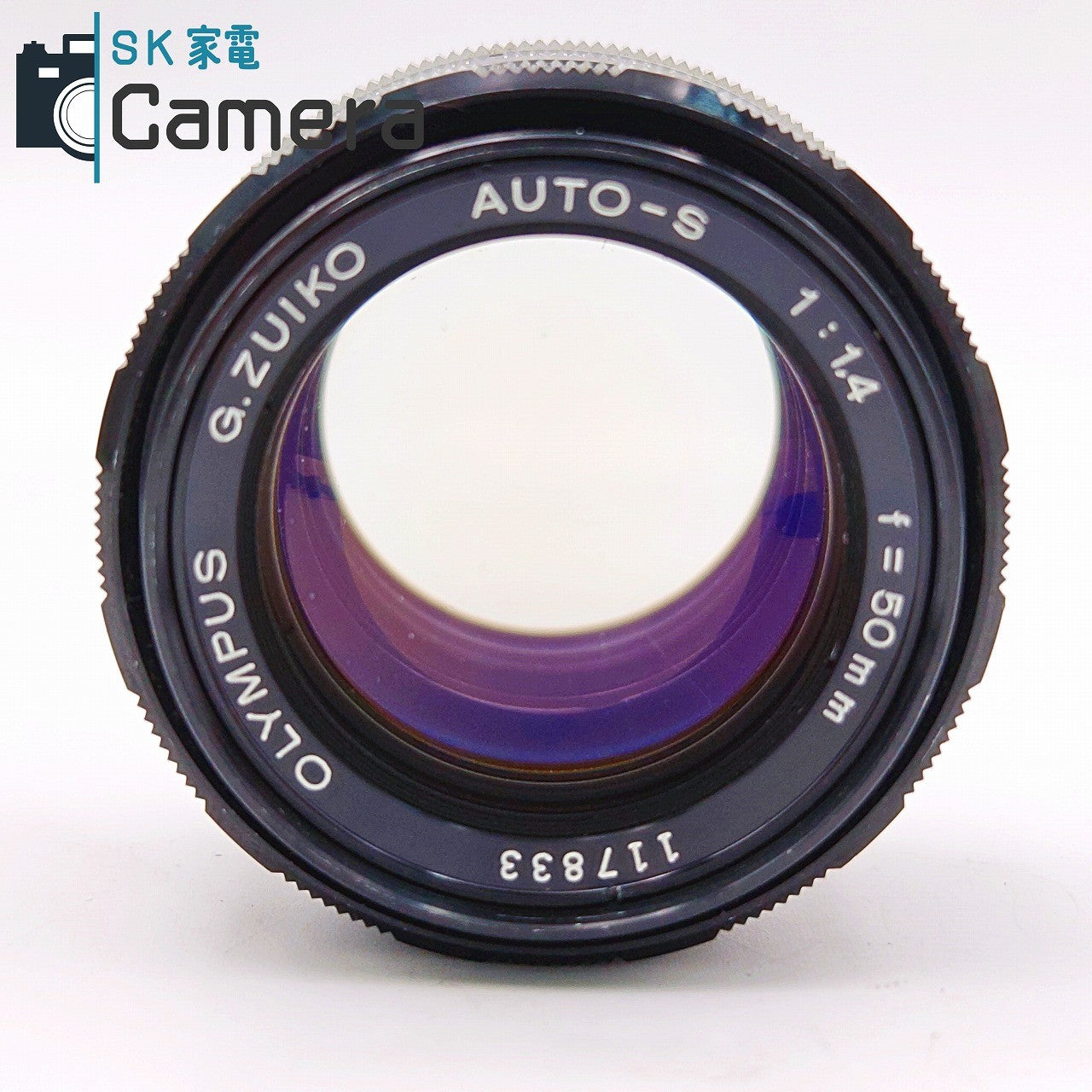 【中古】 OLYMPUS G.ZUIKO AUTO-S 50ｍｍ F1.4 M42 オリンパス 2026年6月レンズ内清掃済 希少