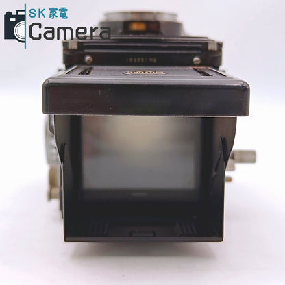 【中古】 MINOLTA AUTOCORD L型 ROKKOR 75ｍｍ F3.5 CHIYODA KOGAKU ミノルタ オートコード