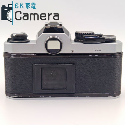 【中古】 Nikon FM2 シルバー シャッター 露出 動作 ニコン