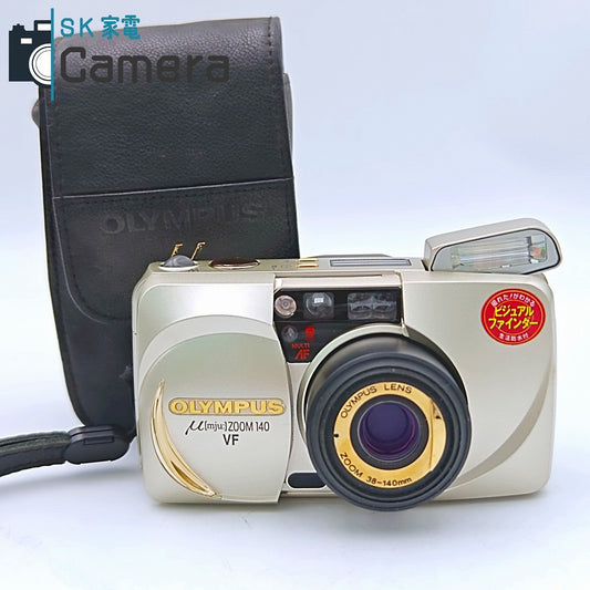 【中古】【中古】 OLYMPUS μ [mju:] ZOOM 140 VF 38-140ｍｍ オリンパス ミュー テスト用フィルムにて確認済 美品
