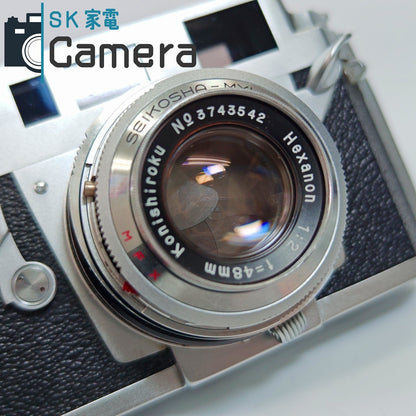 【中古】 KONICA IIIA Hexanon 48ｍｍ F2 コニカ レンジファインダー 良品 Ⅲ A 小西六