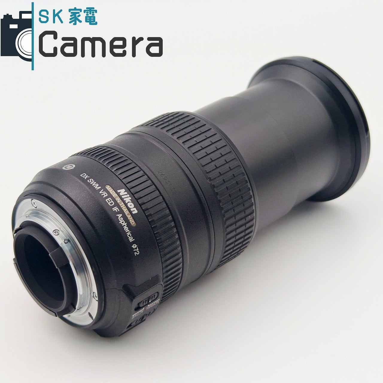 【中古】 Nikon DX AF-S NIKKOR 18-200ｍｍ F3.5-5.6 G ED VR フード キャップ付 ニコン
