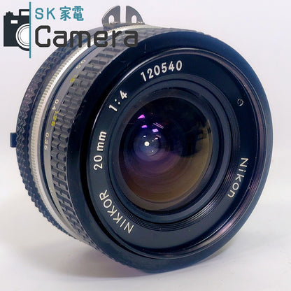 Nikon NIKKOR 20ｍｍ F4 Ai ニコン キャップ付