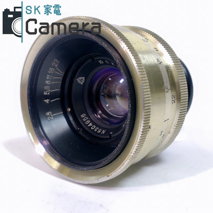 JUPITER-12 35ｍｍ F2.8 L39 ジュピター キャップ ケース付 ロシアレンズ