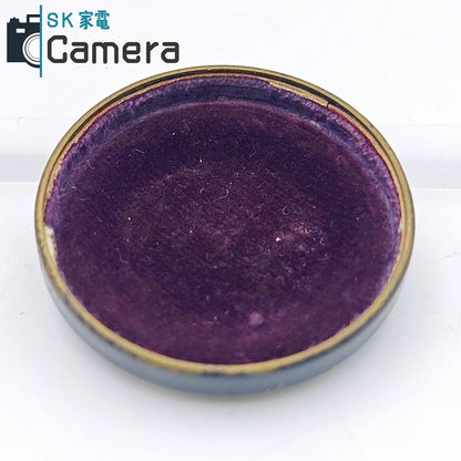 【中古】 Leica 山高キャップ BLACK エルマー ヘクトール用 真鍮ブラックペイント
