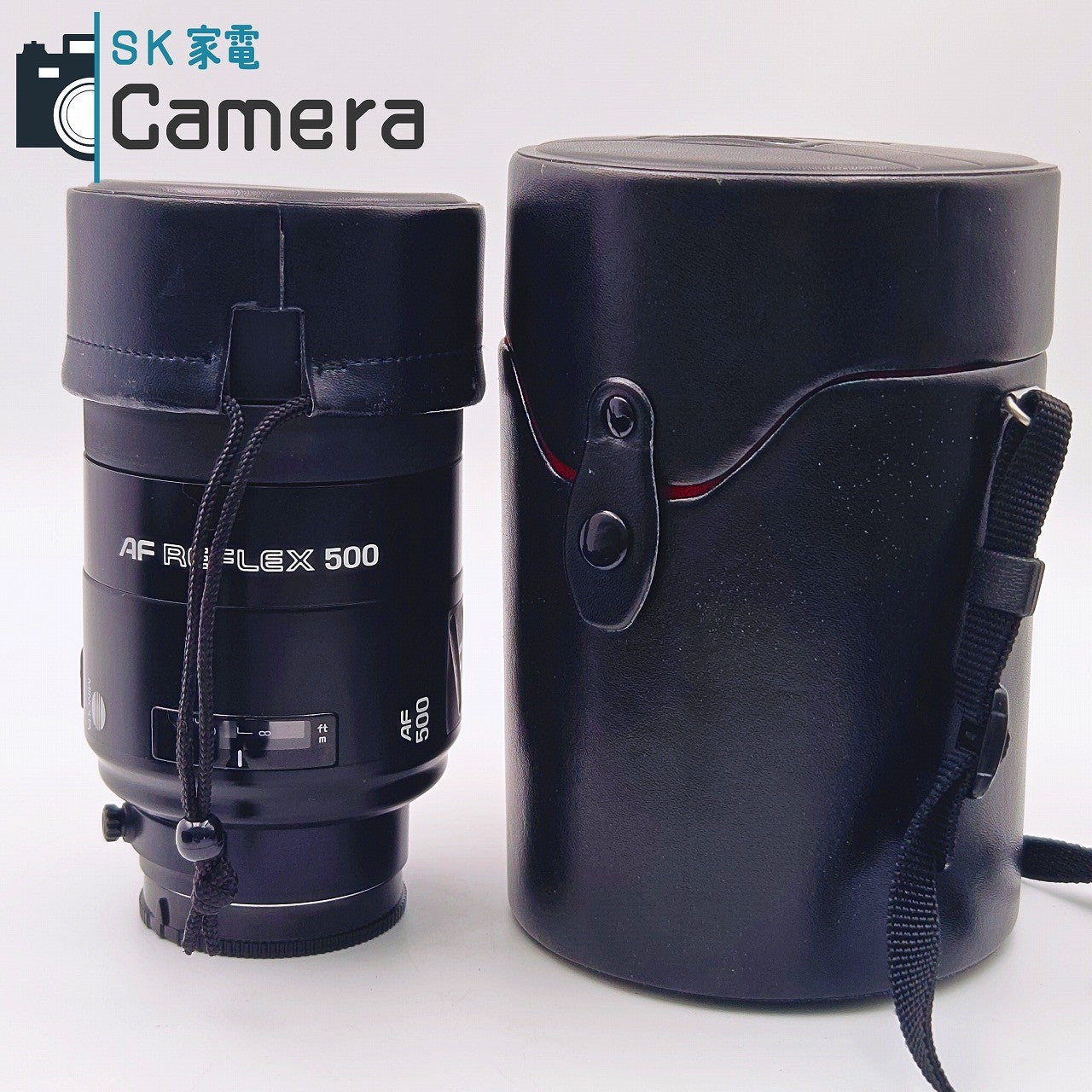【中古】 MINOLTA AF REFLEX 500ｍｍ F8 ミノルタ ケース ND4ｘ NORMALフィルター 付 美品