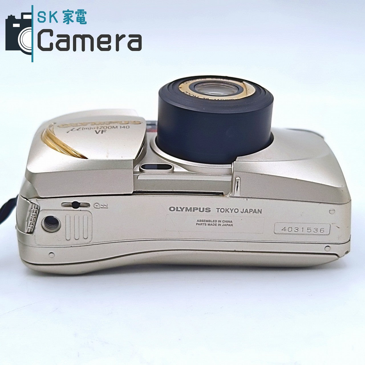 【中古】 OLYMPUS μ [mju:] ZOOM 140 VF 38-140ｍｍ オリンパス ミュー テスト用フィルムにて確認済 コンパクトフィルムカメラ