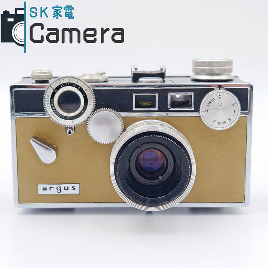 【中古】 argus 50mm F3.5 アーガス MADE IN USA レンジファインダー