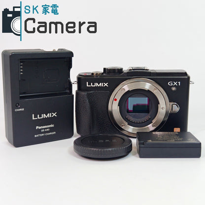 【中古】 Panasonic LUMIX GX1 DMC-GX1 ミラーレスデジタルカメラ パナソニック ルミックス 充電器付 美品