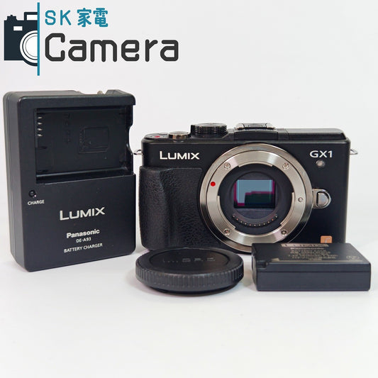 【中古】 Panasonic LUMIX GX1 DMC-GX1 ミラーレスデジタルカメラ パナソニック ルミックス 充電器付 美品