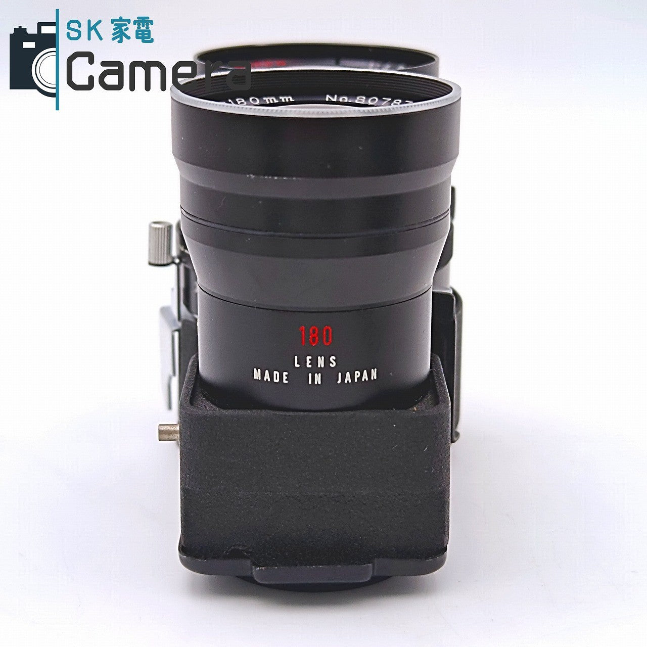 【中古】 MAMIYA-SEKOR SUPER 180ｍｍ F4.5 C330/C220 用 マミヤ キャップ付き