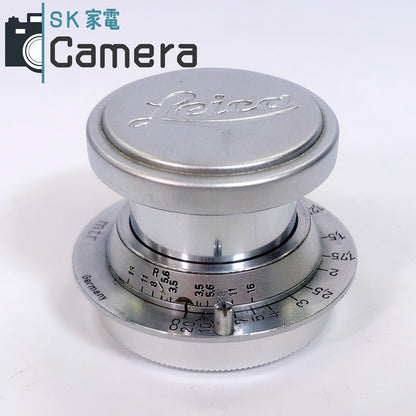 【中古】 Leitz Elmar 5cm F3.5 L39 2025年10月清掃済 ライカ エルマー