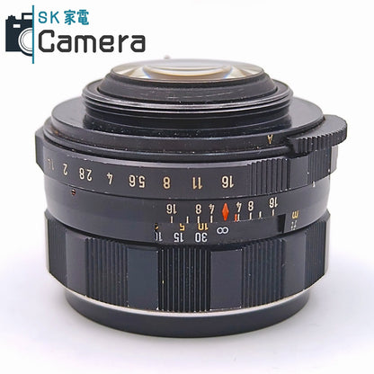 【中古】 PENTAX Super-Takumar 50ｍｍ F1.4 M42 8枚玉 ペンタックス