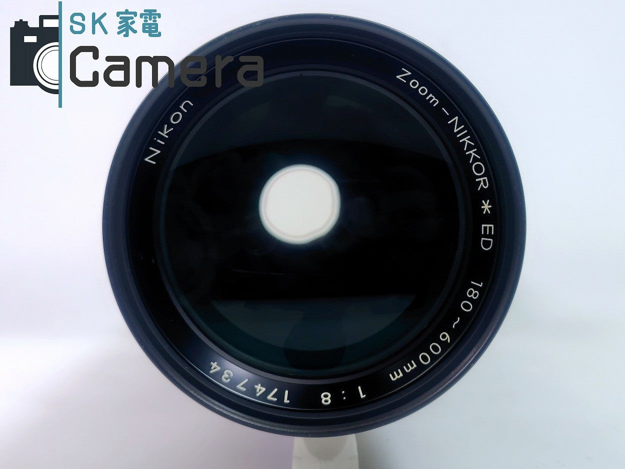 Nikon Zoom-NIKKOR ＊ ED 180-600ｍｍ F8 Ai-s ニコン L37cフィルター HN-16フード 95Nレンズキャップ CZ-1860ケース ストラップ 付 美品