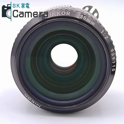 【中古】 Nikon Nikkor 35ｍｍ F2 Ai HN-3 L1Bc フード フィルター 付 ニコン