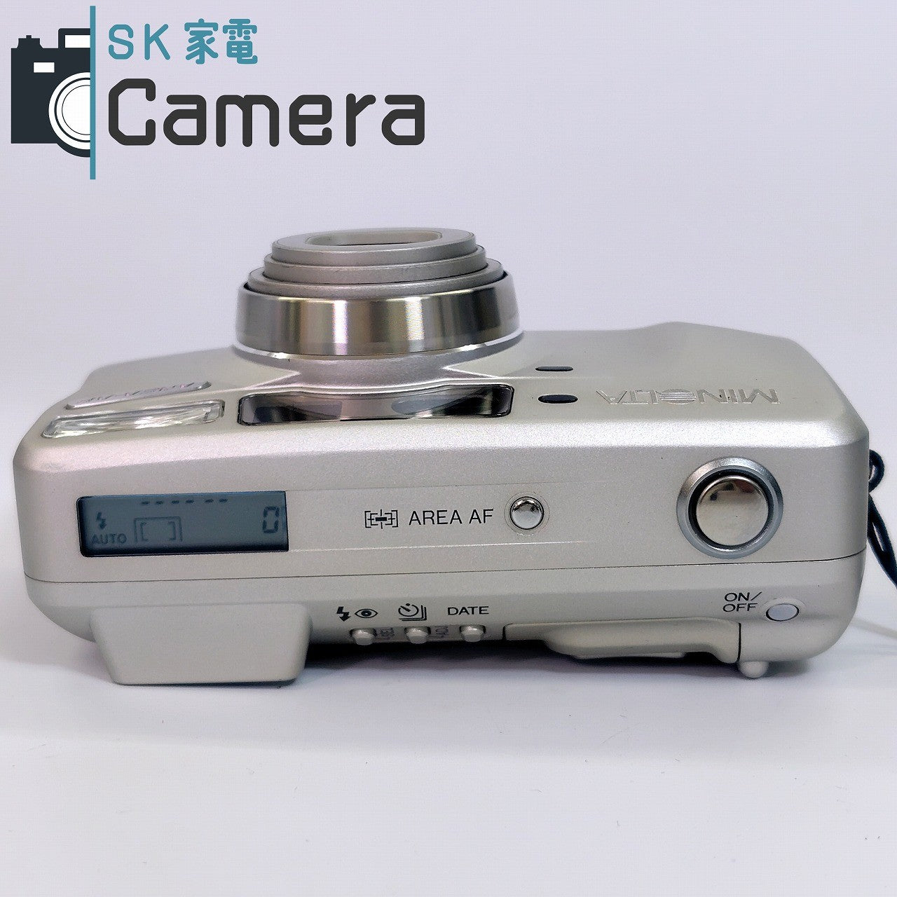 【中古】 MINOLTA Capios 160A コンパクトフィルムカメラ テスト用フィルムにて確認済 ミノルタ カピオス