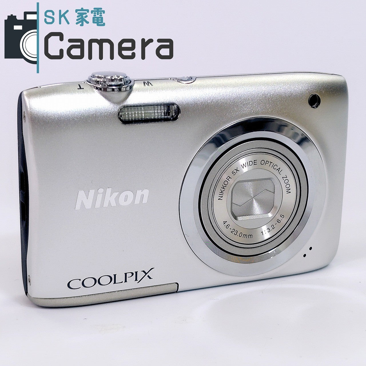 【中古】 Nikon COOLPIX A100 ニコン コンパクトデジタルカメラ 箱 充電器 電池付
