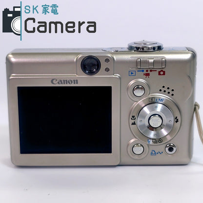 【中古】 Canon IXY DIGITAL 55 キャノン イクシー コンパクトデジタルカメラ 充電器付