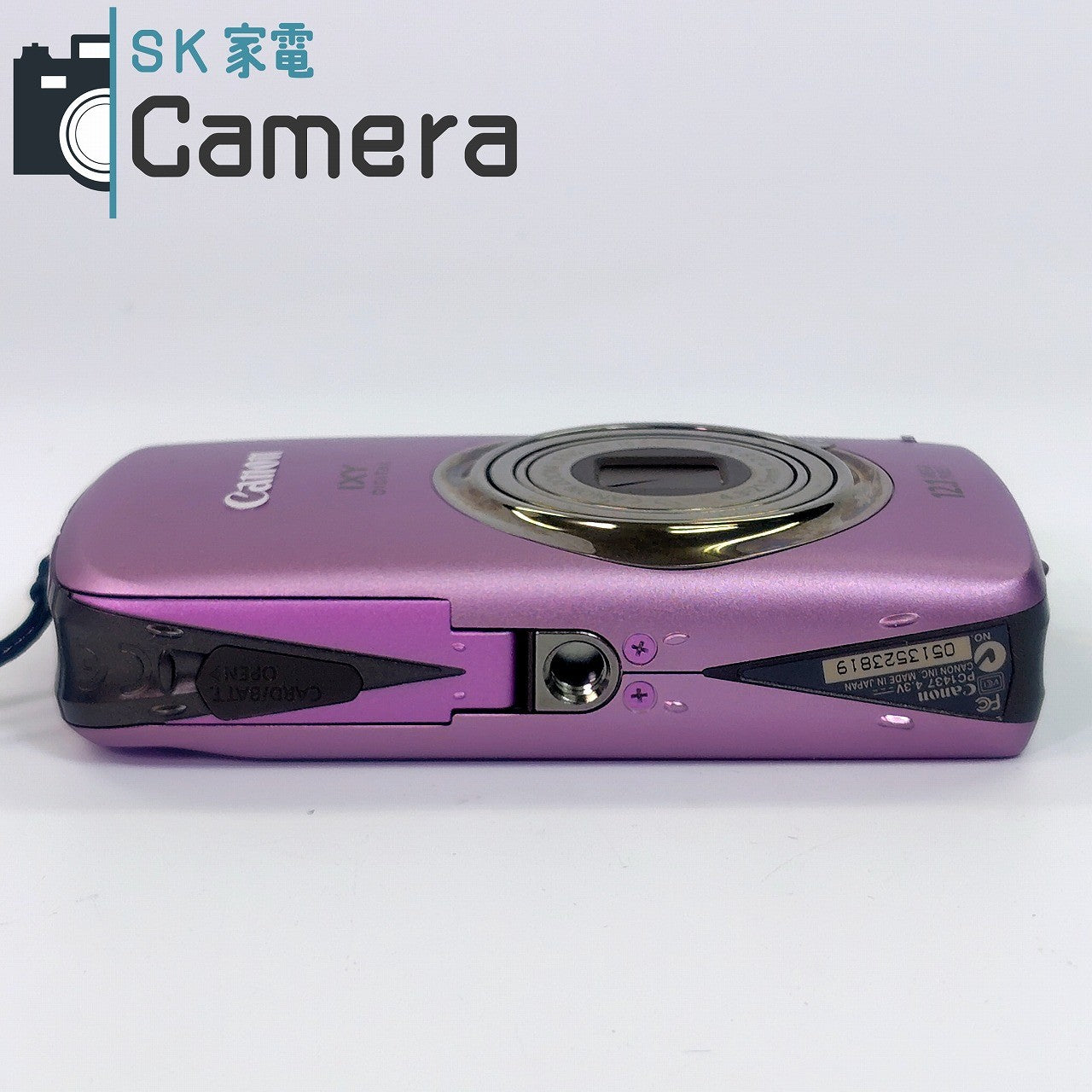 中古】 Canon IXY DIGITAL 930IS PC1437 パープル コンパクトデジタル