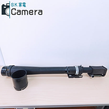 【中古】 Canon 1000ｍｍ F11 ベローズ R フード キャップ ケース ガイドブック 当時物保証書・シリカゲル 付 キャノン 光学良 希少品