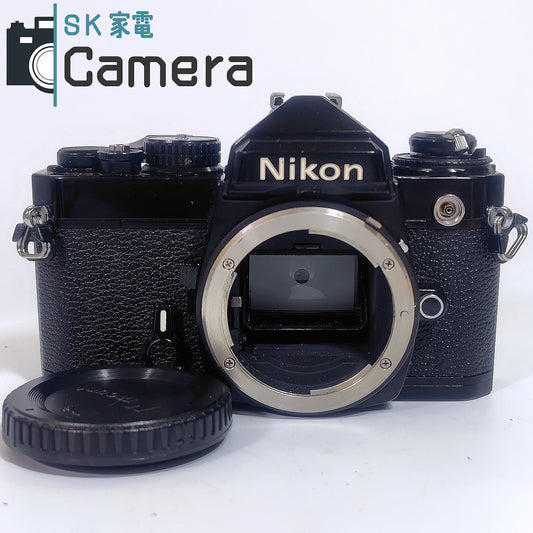 Nikon FE ブラック シャッター 露出 動作 ニコン
