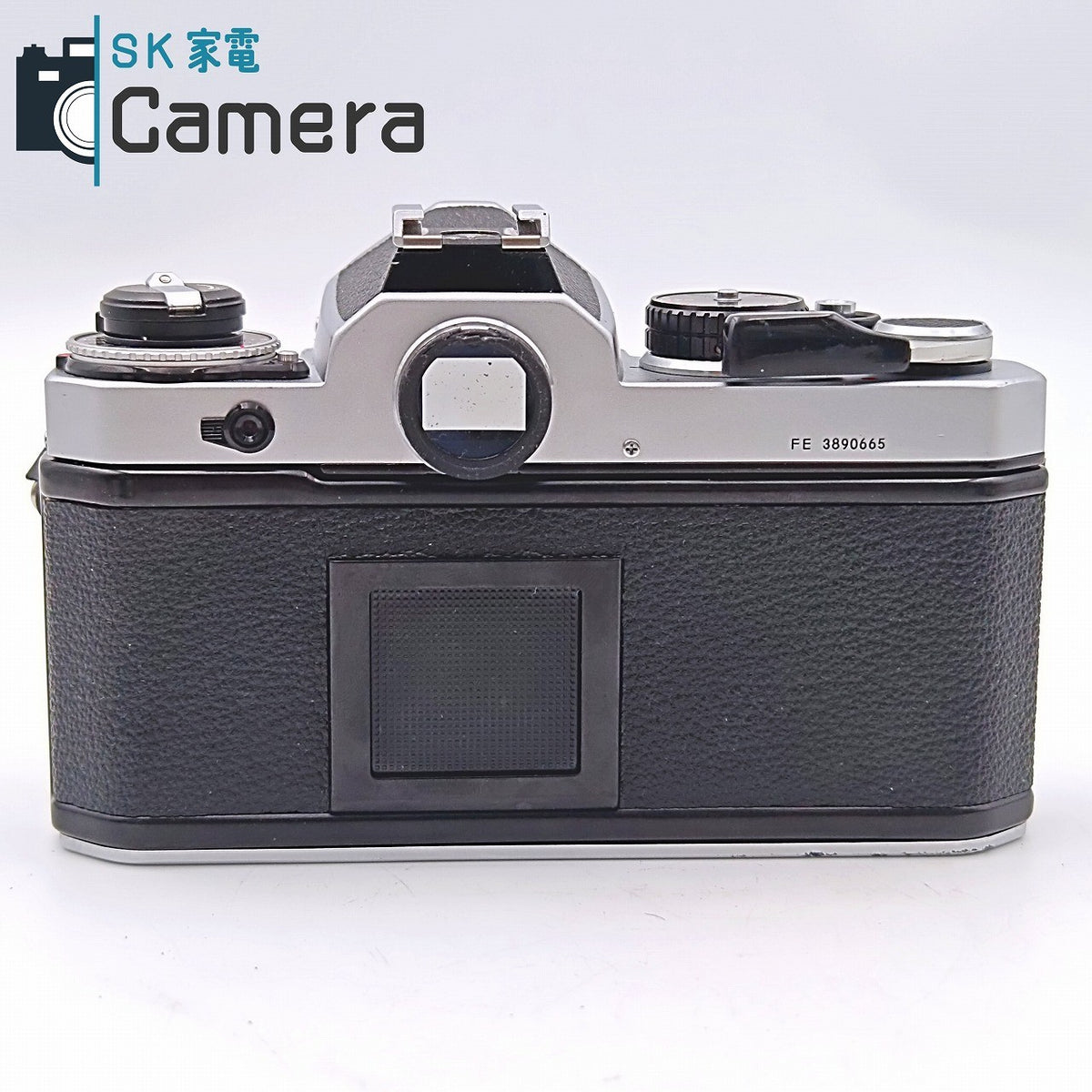 【中古】 Nikon FE シルバー シャッター 露出 動作 ニコン ボディキャップ付