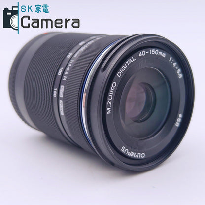 【中古】 OLYMPUS M.ZUIKO DIGITAL 40-150ｍｍ F4-5.6 R ED MSC オリンパス マイクロフォーサーズ ブラック
