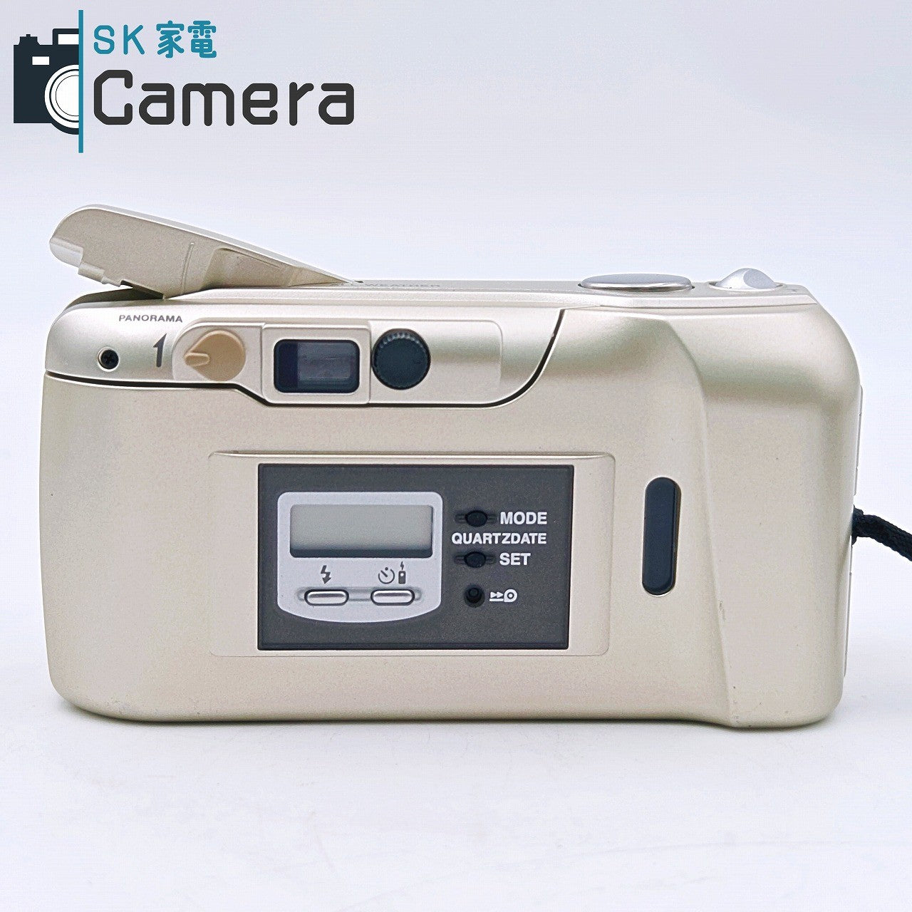 【中古】 OLYMPUS μ [mju:] - II 115 VF 38-115ｍｍ オリンパス ミュー コンパクトフィルムカメラ 美品 μ Ⅱ テスト用フィルムにて確認済