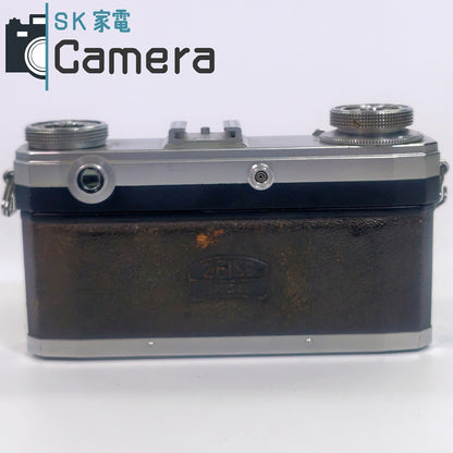 【中古】 CONTAX IIa カラーダイヤル Sonnar 50ｍｍ F2 ZEISS IKON コンタックス ゾナー シャッター良