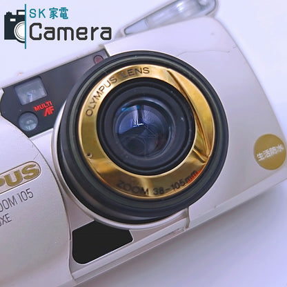 OLYMPUS μ [mju:] ZOOM 105 DELUXE 38-105ｍｍ オリンパス ミュー コンパクトフィルムカメラ