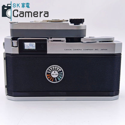 【中古】 Canon P ポピュレール レンジファインダー METER 露出計 革ケース付 キャノン