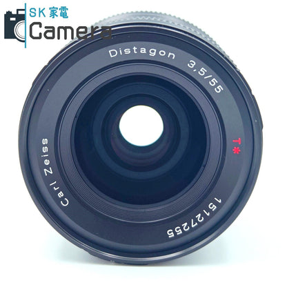 【中古】 CONTAX645用 Carl Zeiss Distagon 55ｍｍ F3.5 T＊ コンタックス 645 用 ディスタゴン 美品