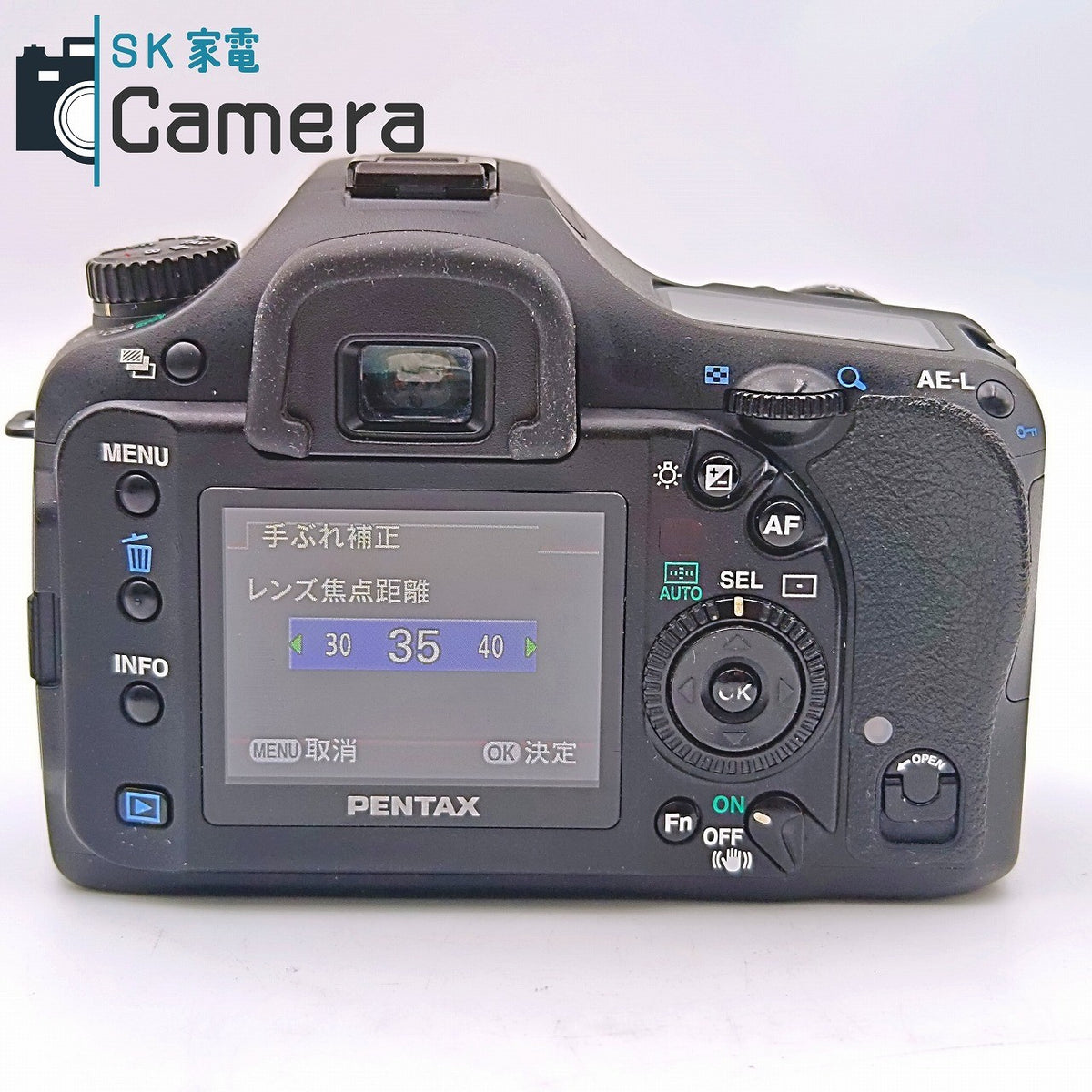【中古】 PENTAX K10 D ペンタックス デジタル一眼レフ 電池 充電器付