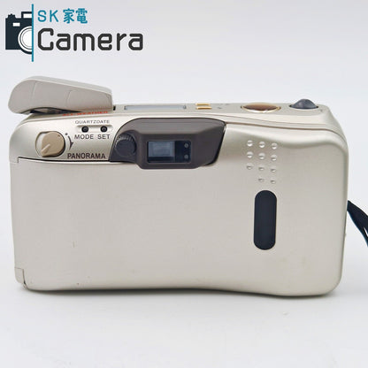 【中古】 OLYMPUS μ [mju:] ZOOM 140 VF オリンパス ミュー コンパクトフィルムカメラ 美品 テスト用フィルムにて確認済