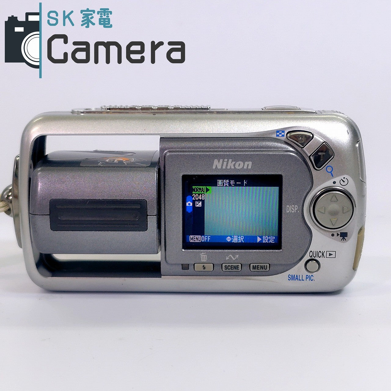 【中古】 Nikon COOLPIX 3500 ニコン クールピクス コンパクトデジタルカメラ 箱 充電器 CF16MB 付