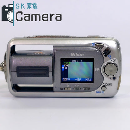 【中古】 Nikon COOLPIX 3500 ニコン クールピクス コンパクトデジタルカメラ 箱 充電器 CF16MB 付