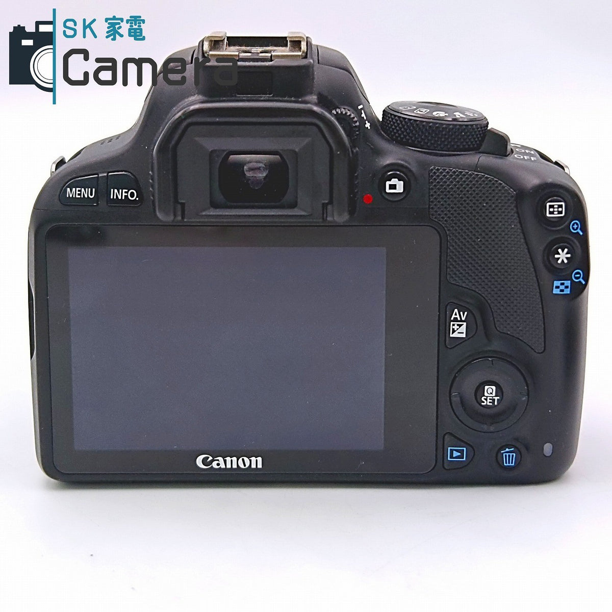 【中古】 Canon EOS Kiss X7 EF-S 18-55ｍｍ F3.5-5.6 IS STM EF-S 55-250ｍｍ F4-5.6 IS II ショット数約3100 ダブルレンズ 美品