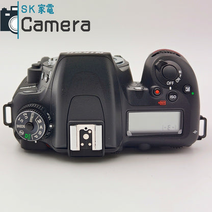 【中古】 Nikon D7500 ボディ 箱 説明書 充電器付 ショット数約5500回 ニコン 美品