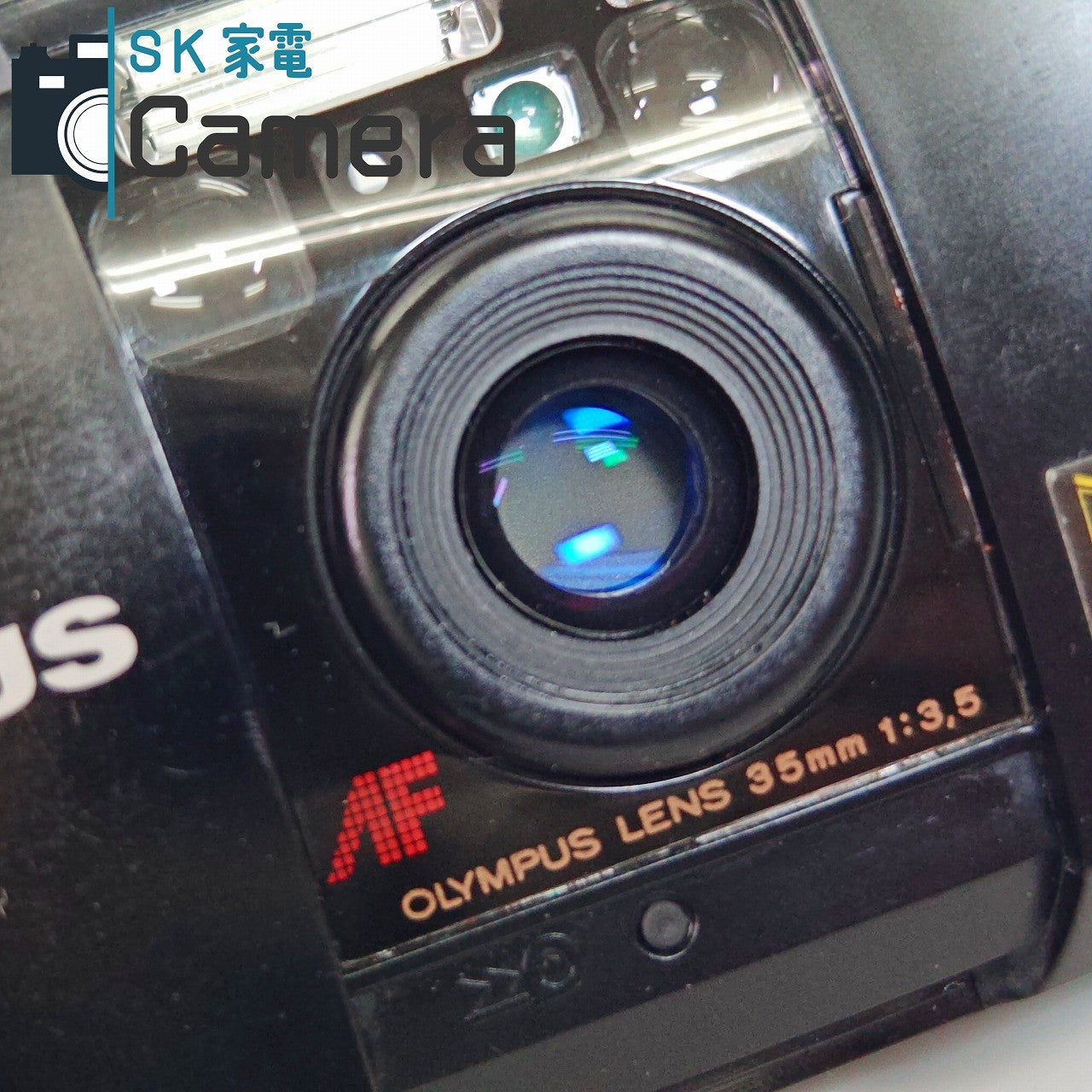 【中古】 OLYMPUS μ[mju:] 35ｍｍ F3.5 PANORAMA テスト用フィルムにて確認済 オリンパス ミュー コンパクトフィルムカメラ