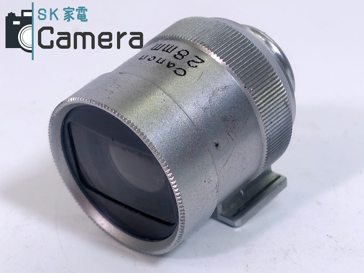 Canon LENS 28ｍｍ F3.5 L39 28ｍｍ ファインダー 付 2025年6月清掃済 キャノン