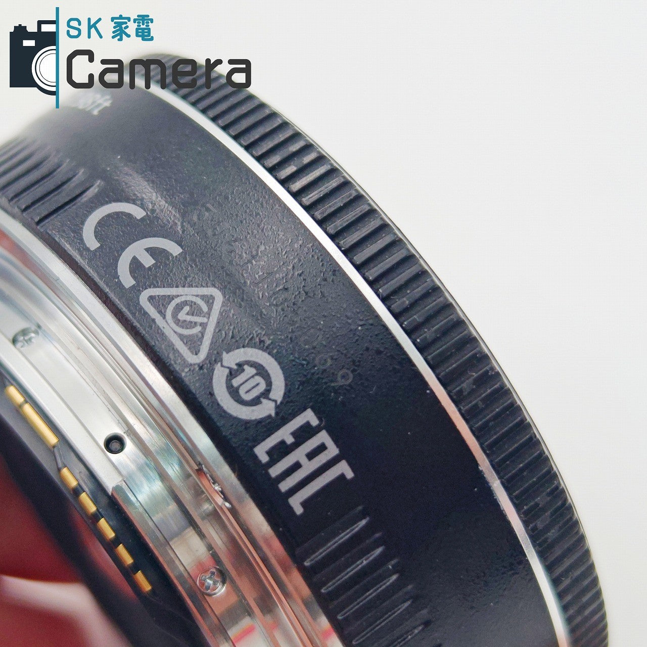 【中古】 Canon EF 40ｍｍ F2.8 STM キャノン キャップ付 美品