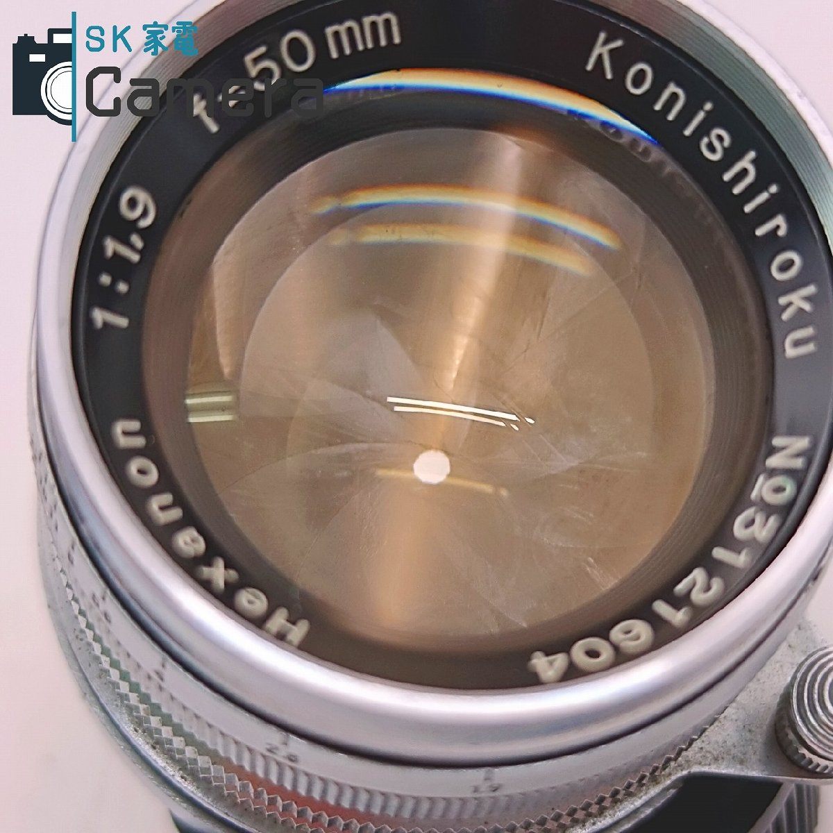 Konishiroku Hexanon 50ｍｍ F1.9 L39 小西六 ヘキサノン