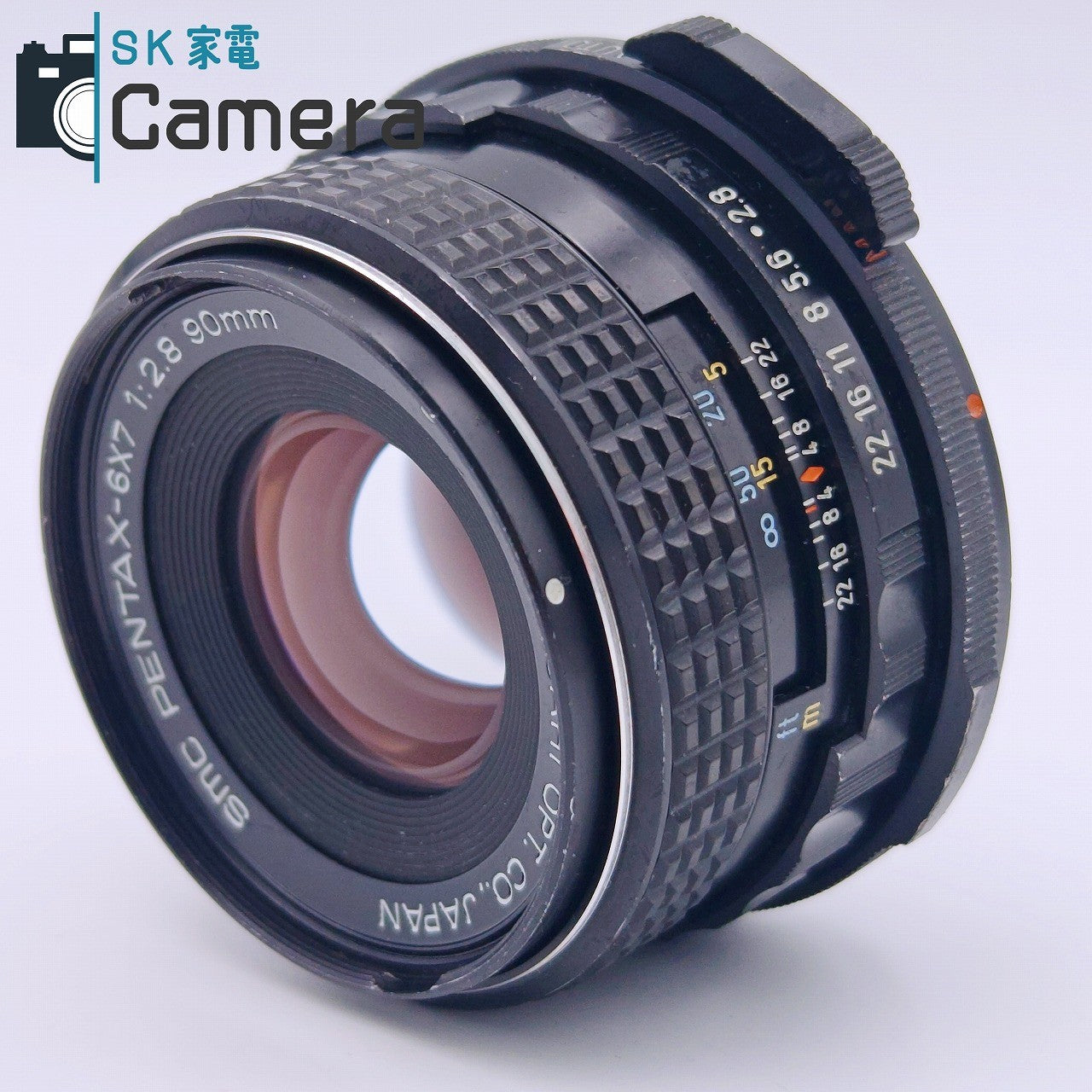 【中古】 PENTAX SMC PENTAX-6ｘ7 90ｍｍ F2.8 2026年4月清掃 ペンタックス