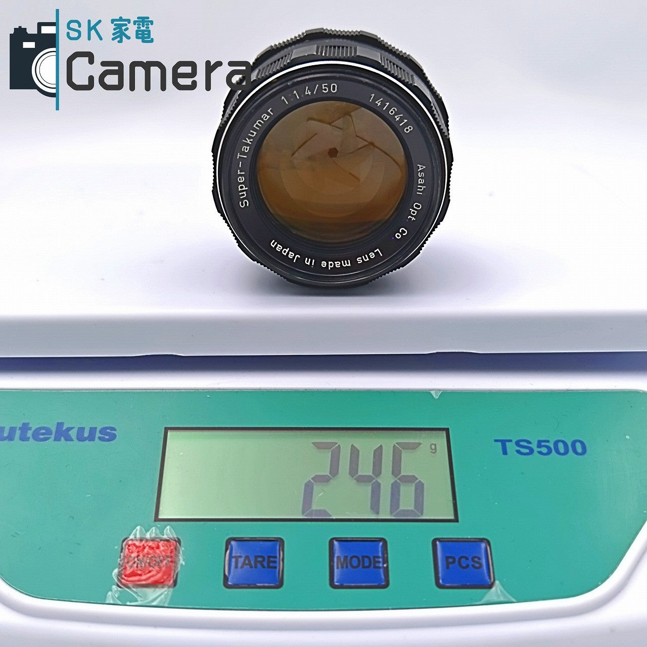 【中古】 PENTAX Super-Takumar 50ｍｍ F1.4 M42 8枚玉 ペンタックス