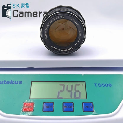 【中古】 PENTAX Super-Takumar 50ｍｍ F1.4 M42 8枚玉 ペンタックス