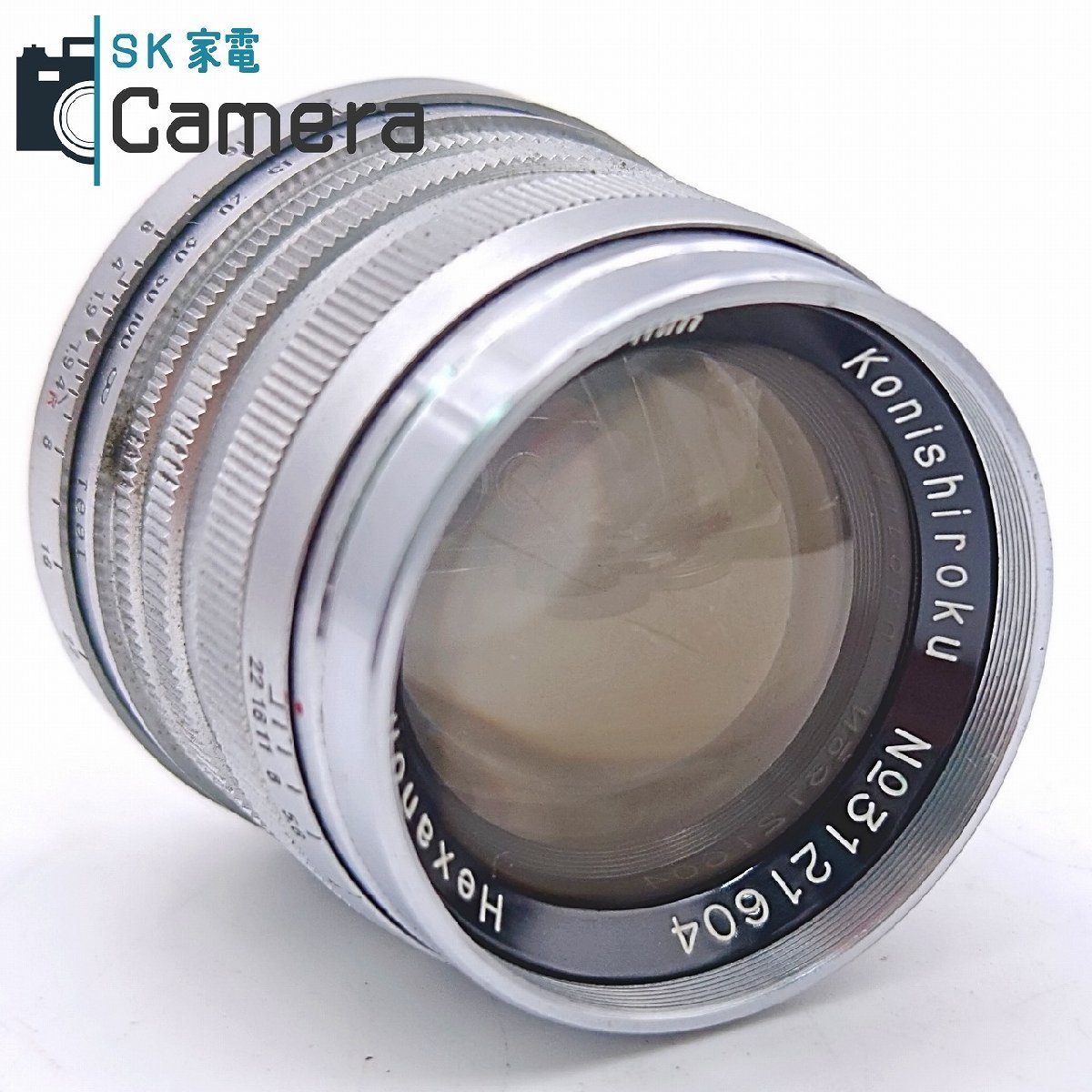 Konishiroku Hexanon 50ｍｍ F1.9 L39 小西六 ヘキサノン