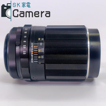 【中古】 PENTAX Super-Takumar 135ｍｍ F3.5 M42 箱 フード付 ペンタックス タクマ―